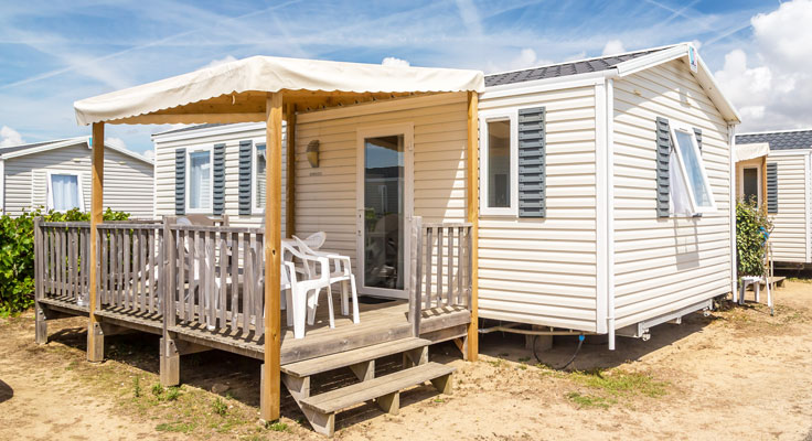 Mobil home avec terrasse aménagée à Saint-Hilaire-de-Riez
