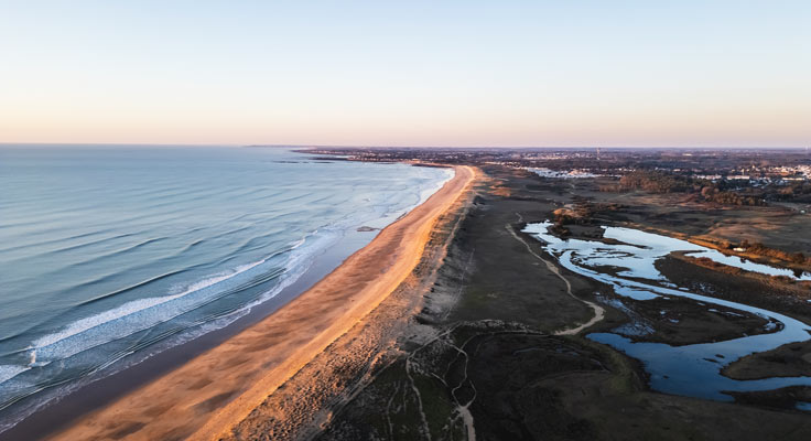 Plage de Brem sur Mer