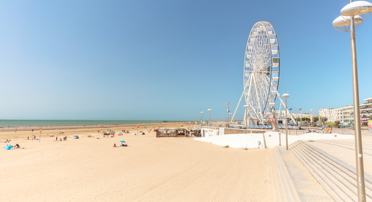 Grande roue plage des demoiselles