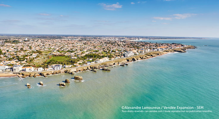 Corniche vendéenne Saint Hilaire de Riez 5 pineaux