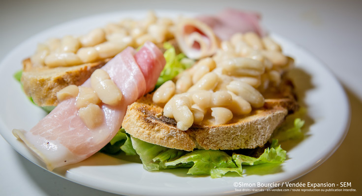 Mogettes jambon Vendée