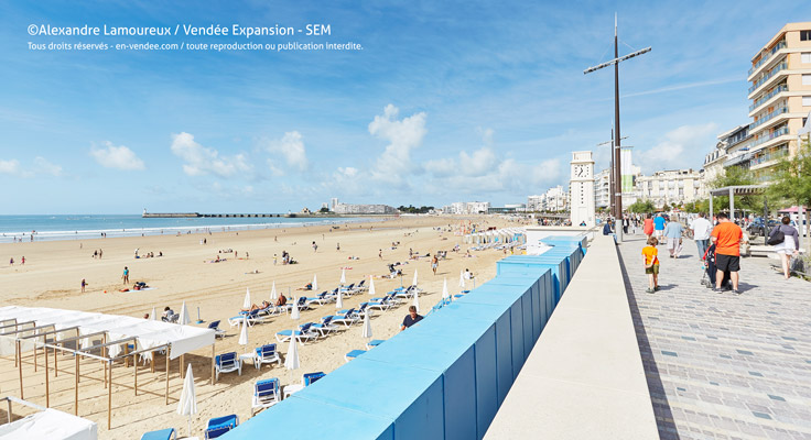 Grande plage Sables d'Olonne