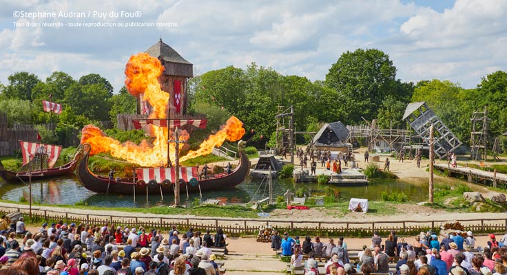 Spectacle Vikings Puy du Fou