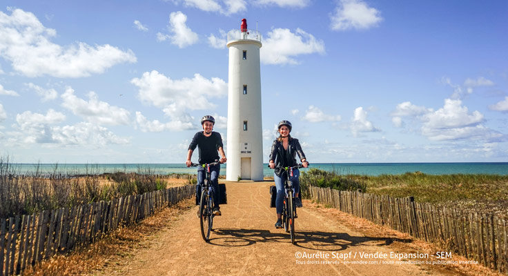 Balade à vélo phare Grosse Terre